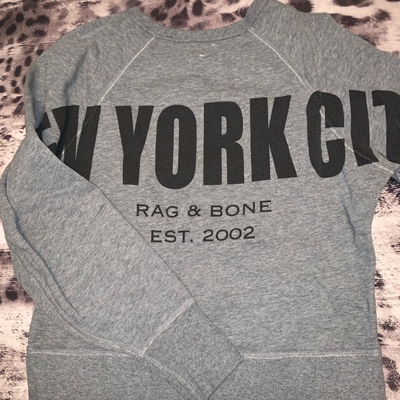 Rag & Bone New York City Sweatshirt - Picture 5 of 6